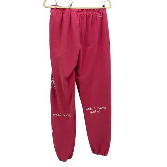 Colleen Hoover It Ends With Us Womens S/M Sweatpants Mayfair Group Pink - Picture 5 of 11